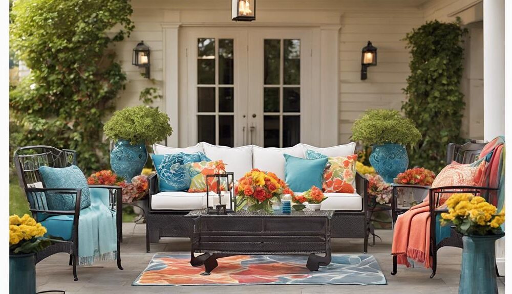 stylish outdoor space decor