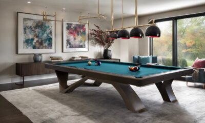 stylish pool table decor