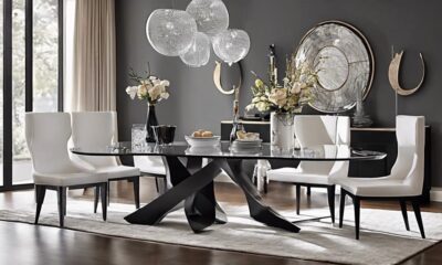 stylish round table decor