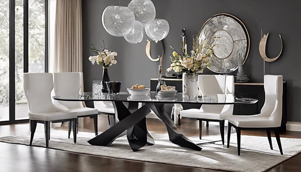 stylish round table decor