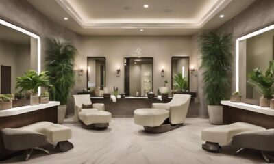 stylish salon spa design