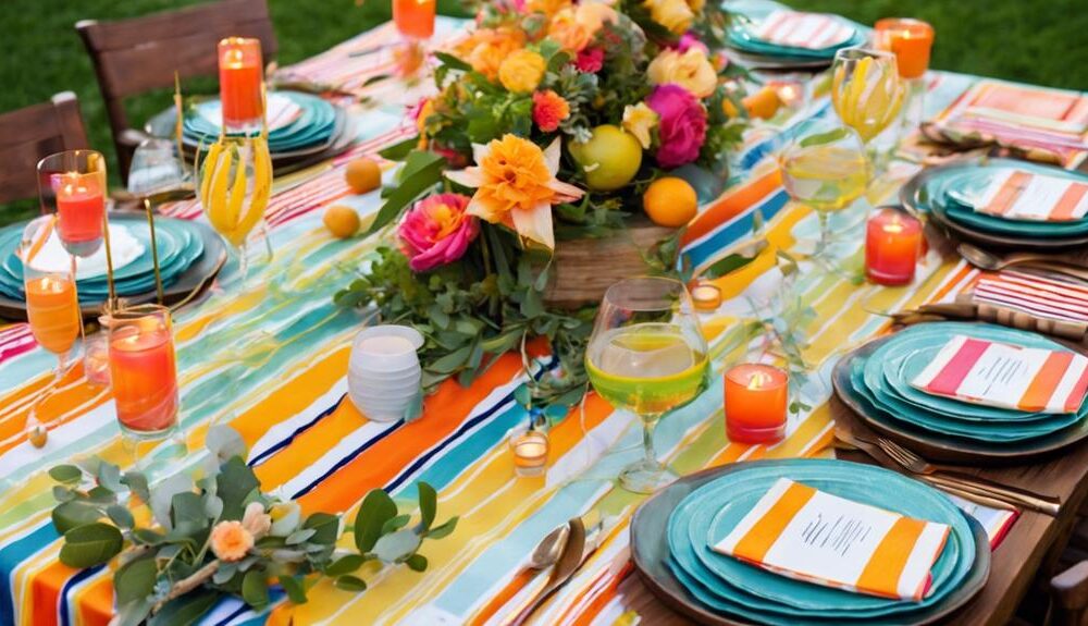 summer table decorations showcase