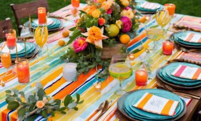 summer table decorations showcase