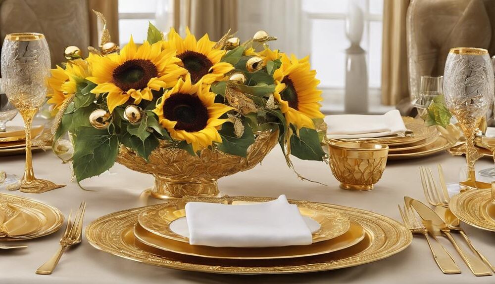 sunflower table decor guide