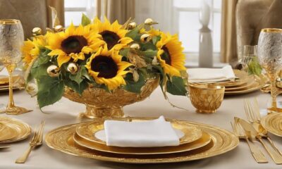 sunflower table decor guide