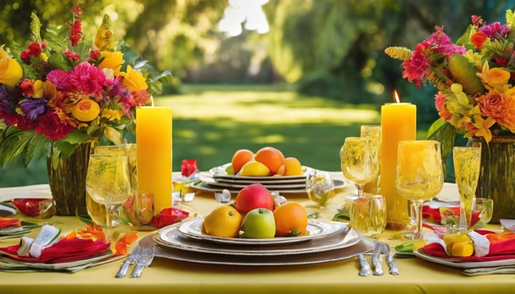 sunny al fresco dining