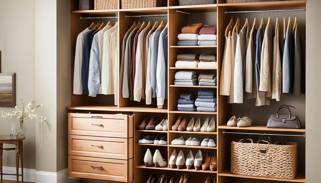 traditional reach-in closets