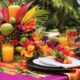 tropical hawaiian party decorations