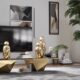 tv table styling tips