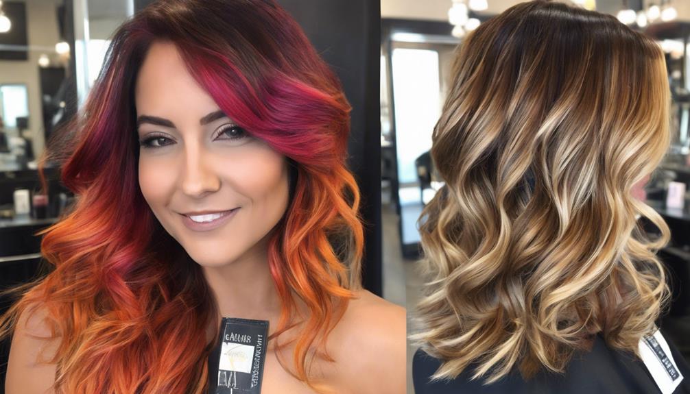 vibrant hair color options