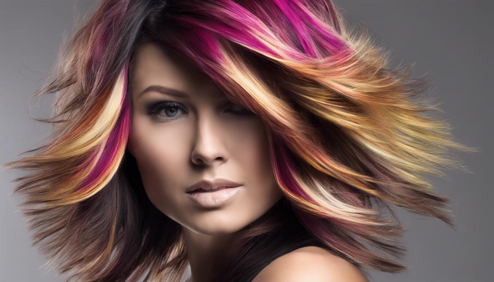 vibrant hair color trends