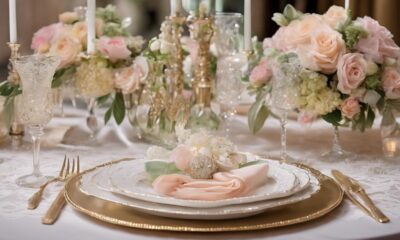 wedding table decor elegance