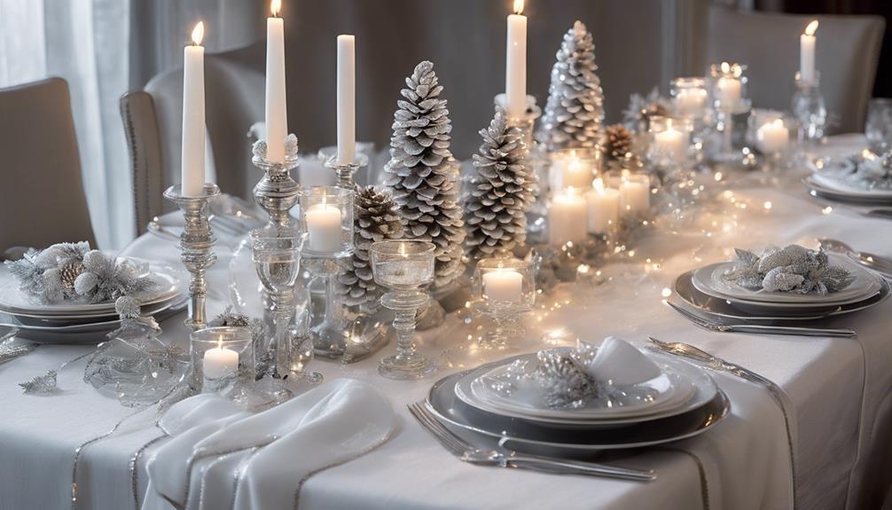 winter table decor ideas