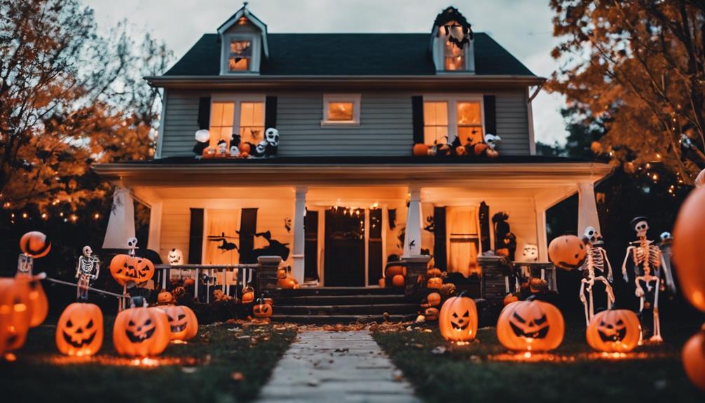 affordable outdoor halloween decor