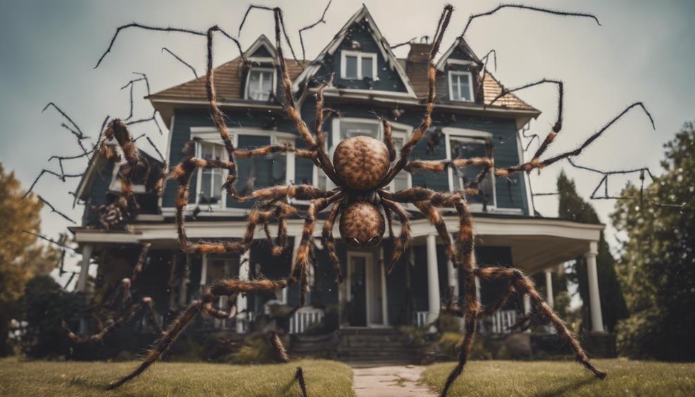 arachnids invade the home