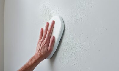 best way to clean flat painted walls