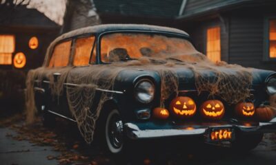 creative car halloween decor