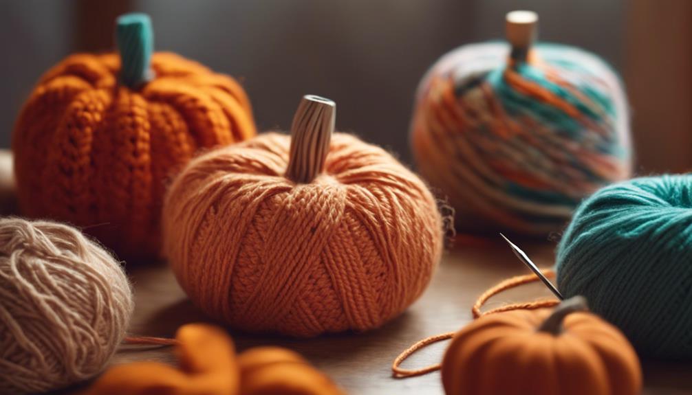crocheting cute fall decor