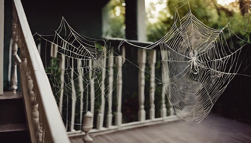 eerie spider web details
