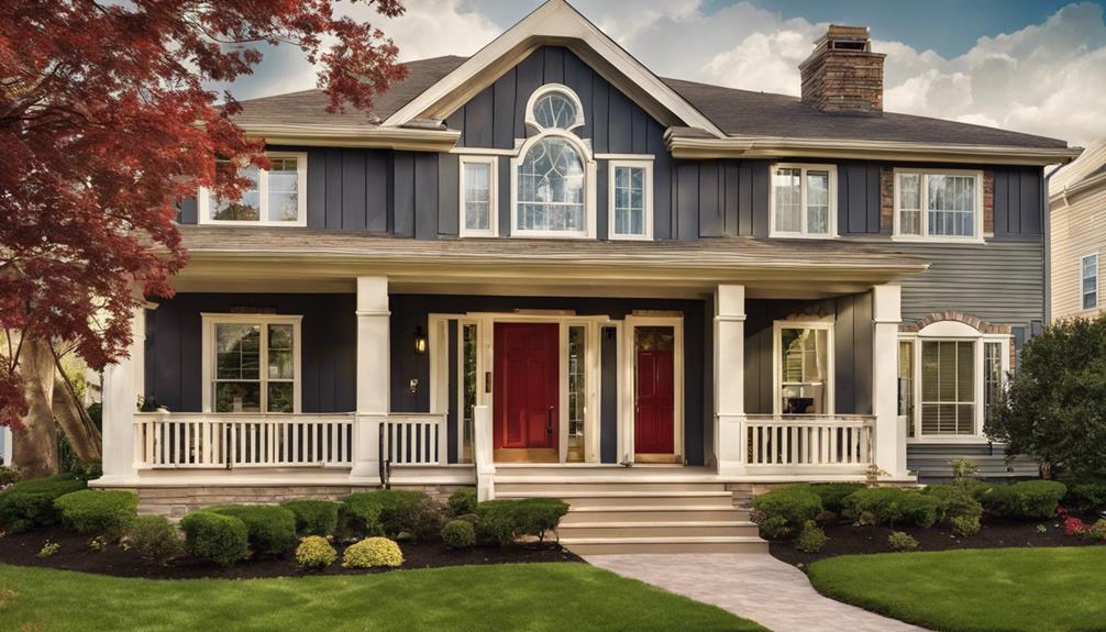 exterior house color selection