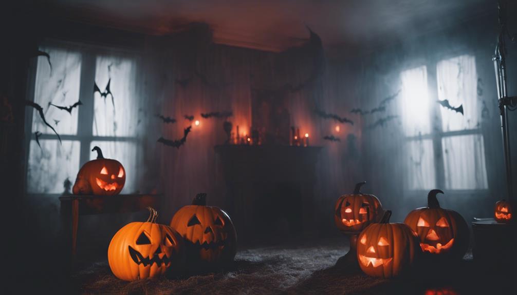 halloween party atmosphere creation