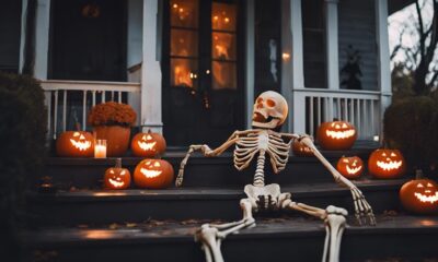 halloween skeleton decoration ideas