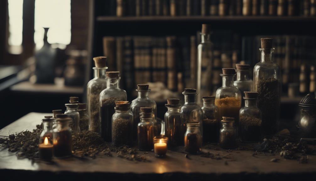 intriguing apothecary storefront display