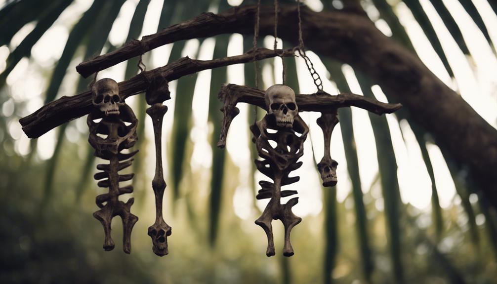 skeletons found in palm