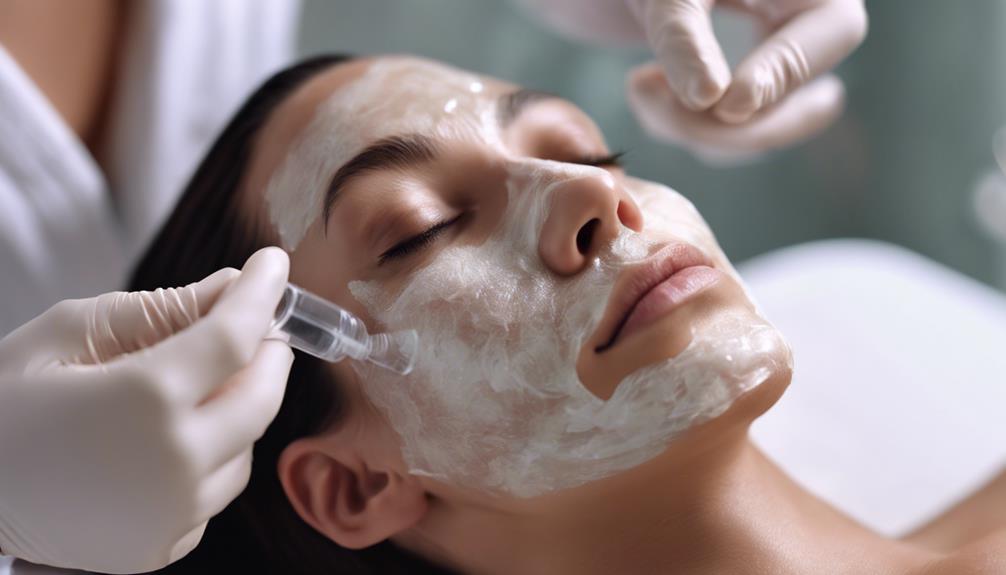 skin treatment exfoliation process