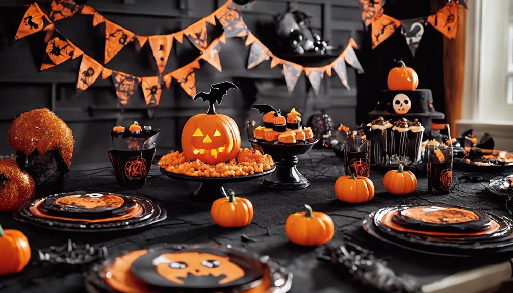spooky decorations delicious treats
