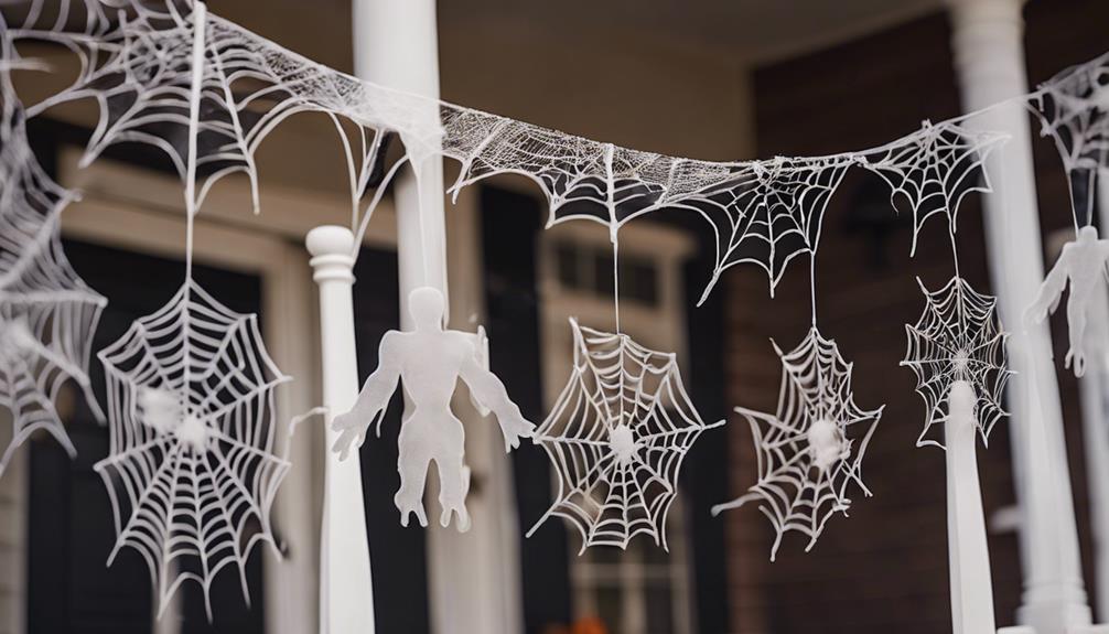 spooky halloween decorations added