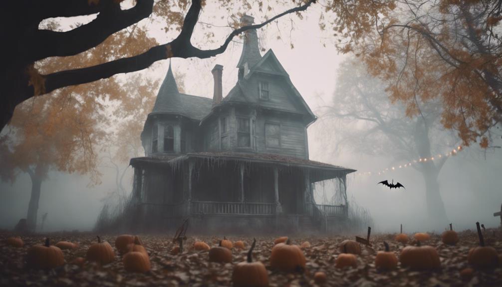 spooky outdoor halloween decor