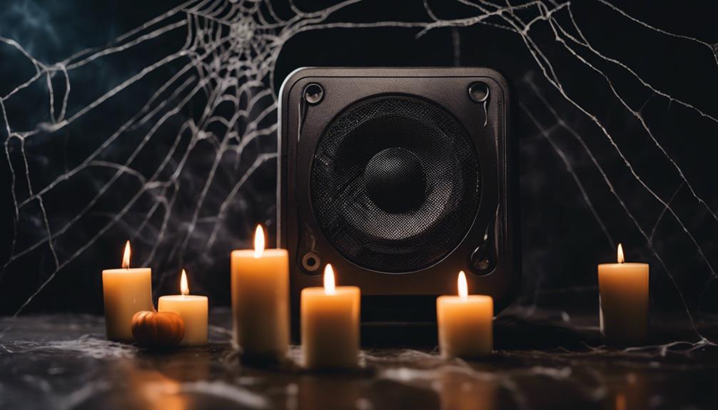 spooky sound system setup