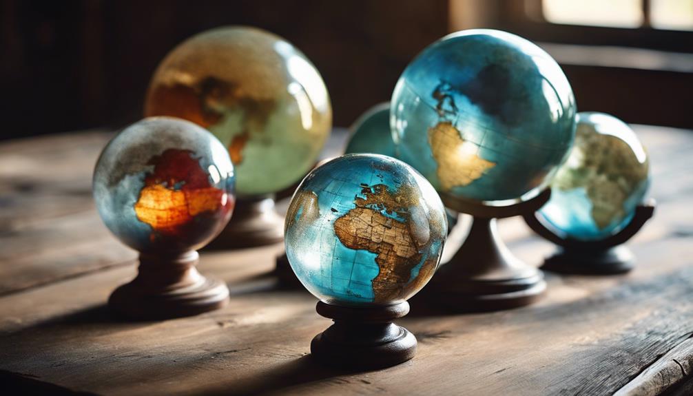 antique globes timeless charm