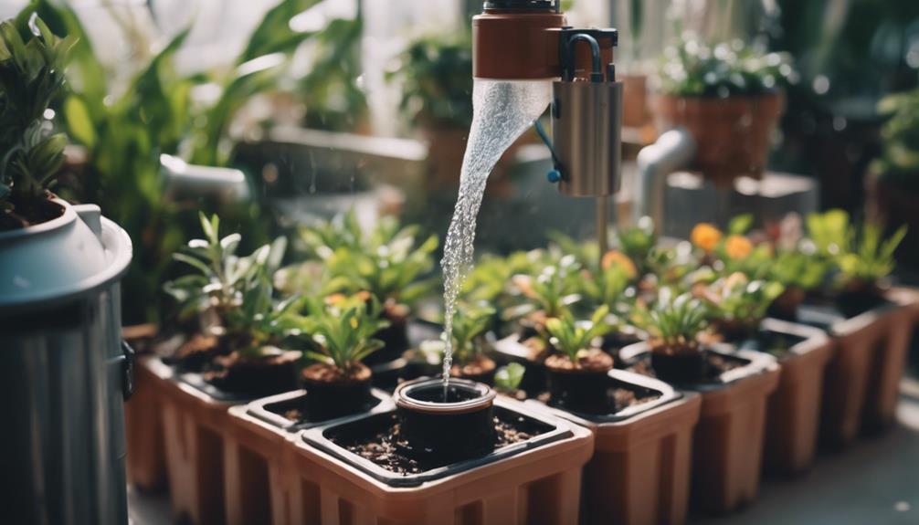 automatic drip watering system