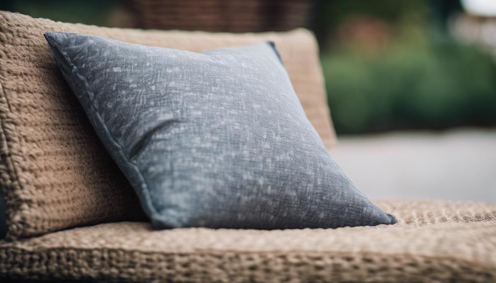 choosing outdoor cushion fabric