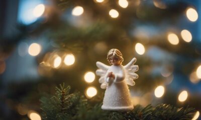 christmas tree angel crafting