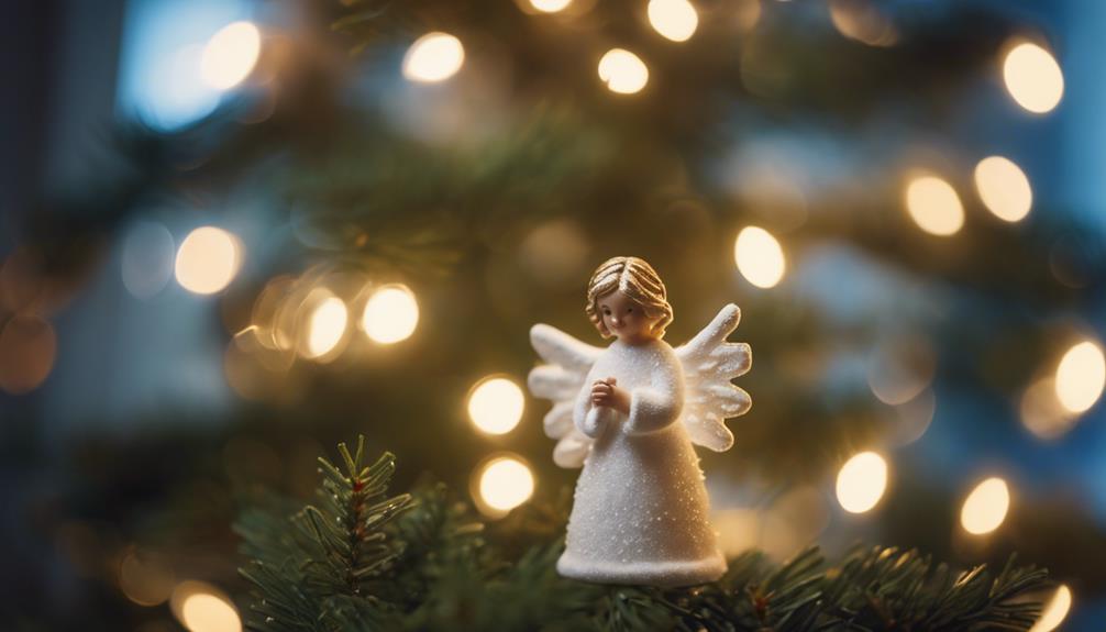 christmas tree angel crafting