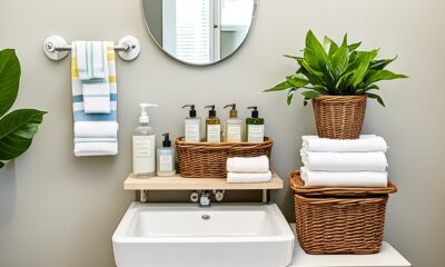 creative bathroom organizing ideas