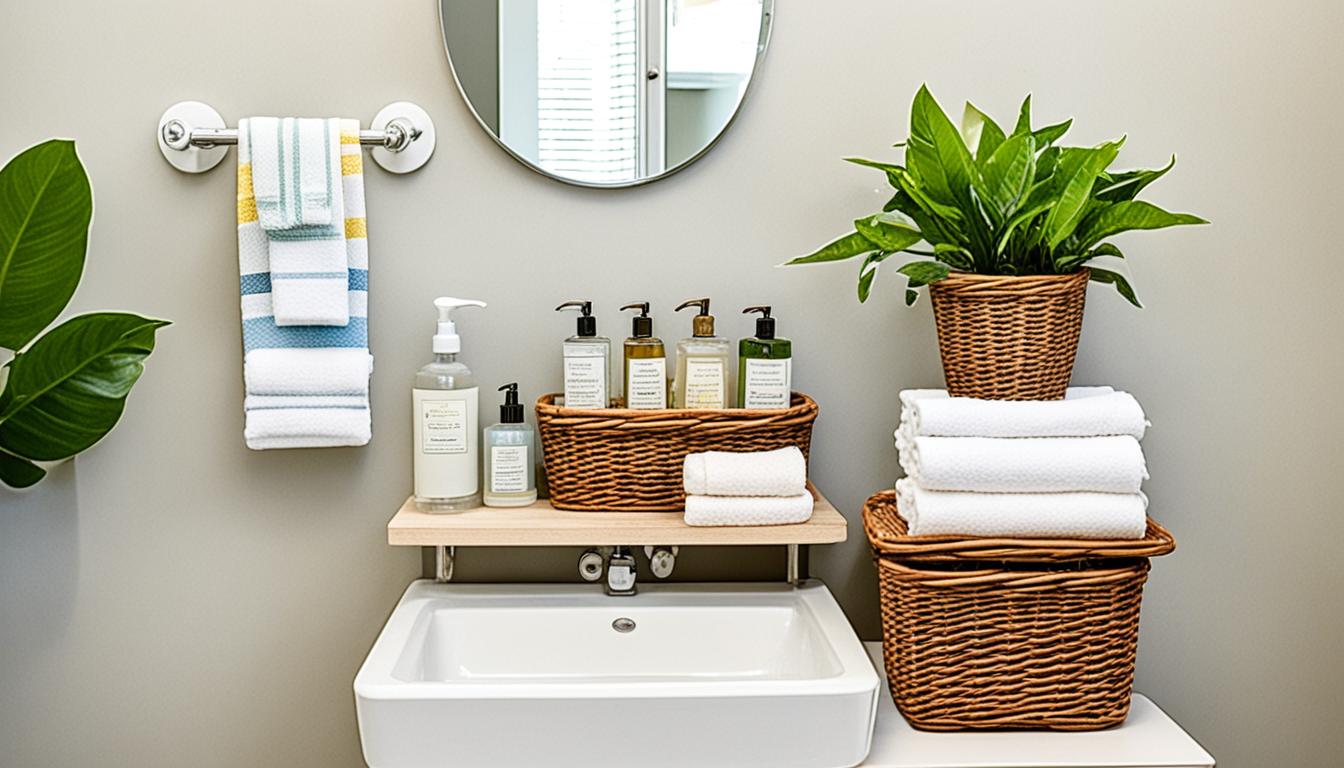 creative bathroom organizing ideas