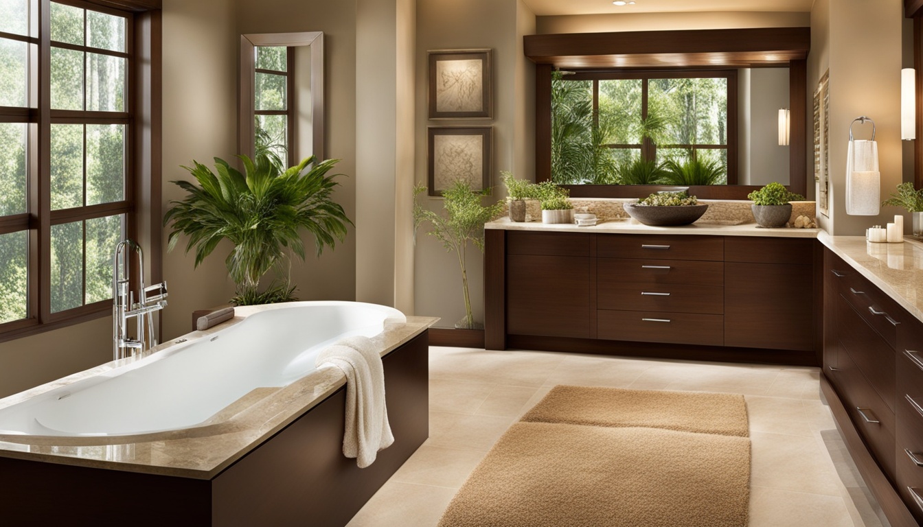 decorating ideas for a relaxing spa bathroom