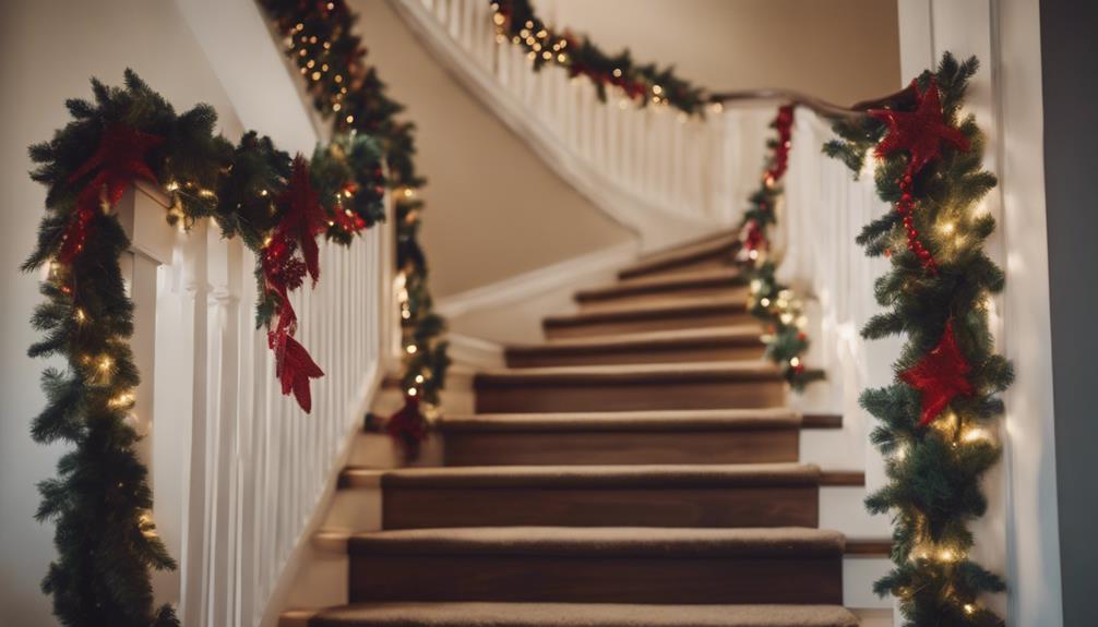 decorating with festive garland