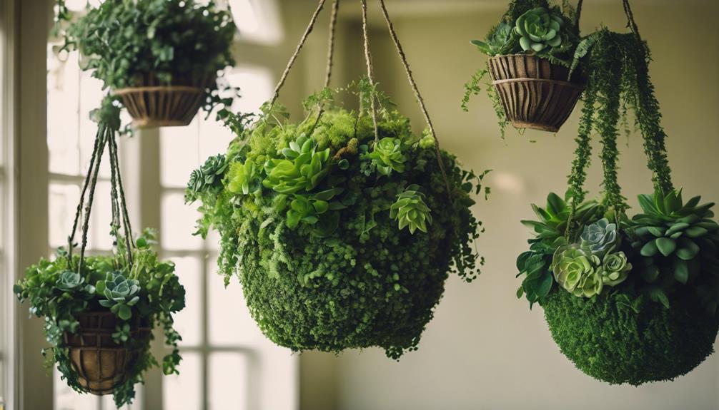 decorative hanging plant basket