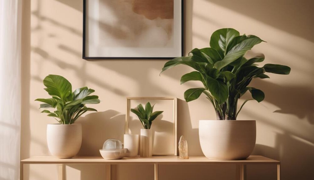 decorative wall sconces plants