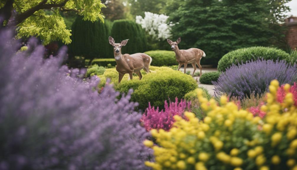 deer resistant shrubs for gardens