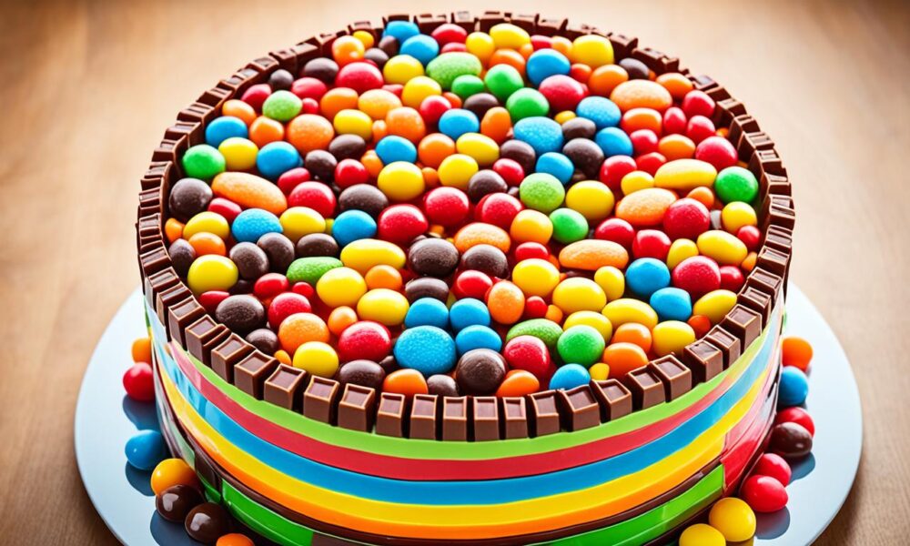 diy candy cake for under 20