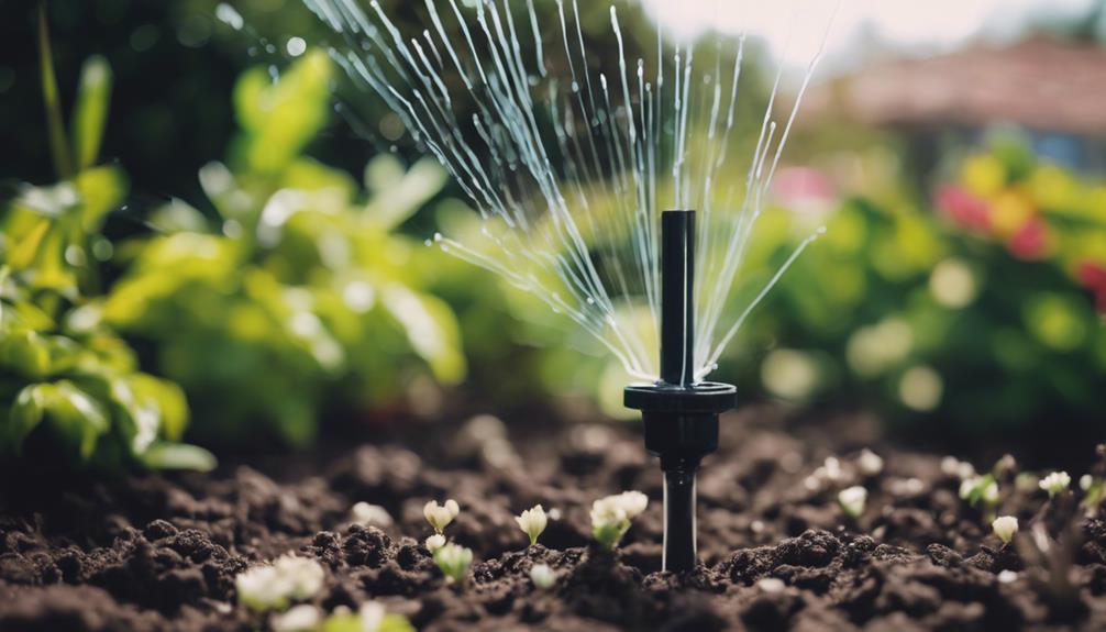 drip irrigation from water