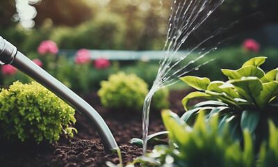 efficient watering with drip
