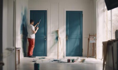 interior door painting tips