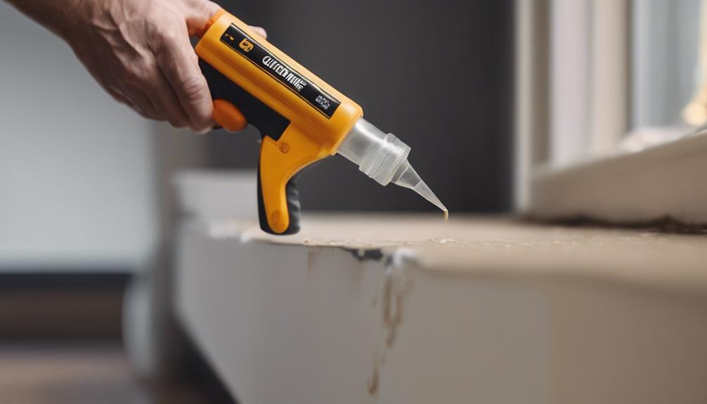 mess free caulking gun